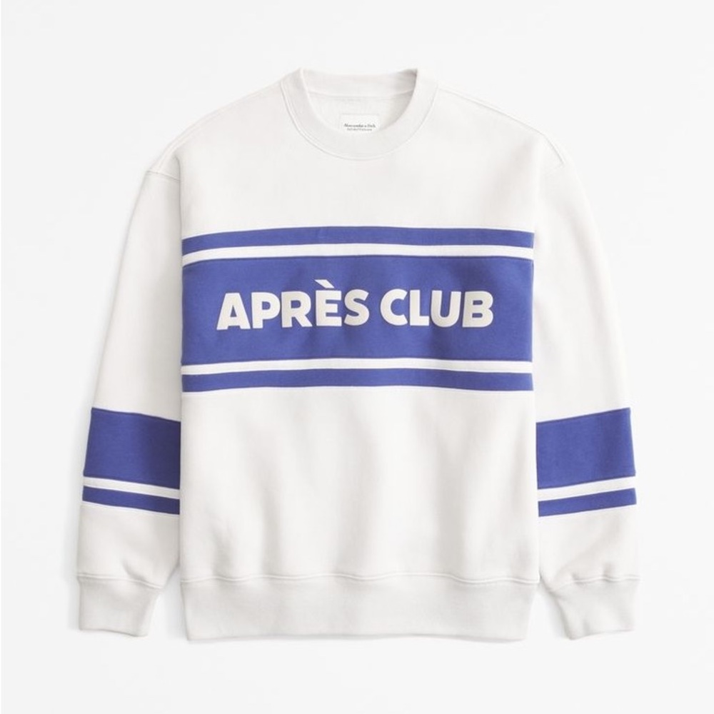 Abercrombie graphic sweater